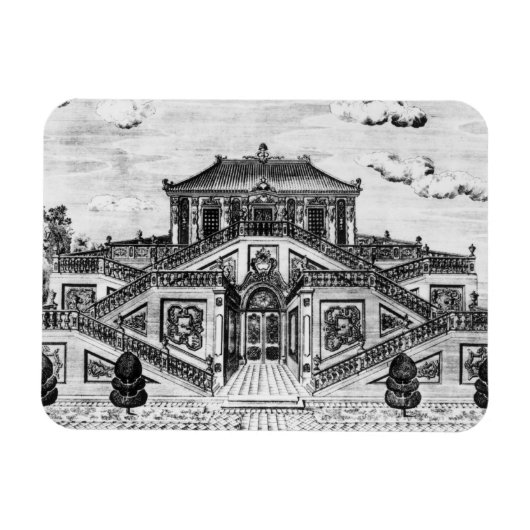 Magnet Flexible A l'est du Palais du Calme de la Mer, Ga (Horizontal)