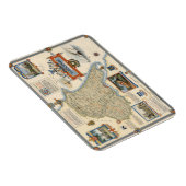 Magnet Flexible A Map of Yorkshire : East Riding (Côté Droit)