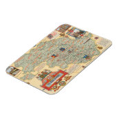 Magnet Flexible A Map of Yorkshire : Riding Ouest (Côté Gauche)