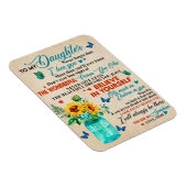 Magnet Flexible À Mon Cadeau Fille, Amant Papillon, Cadeau Tournes (Côté Droit)