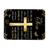 Magnet Flexible À Mon Fils Cadeau, Amant Papillon, Lettre Fils Flo (Horizontal)