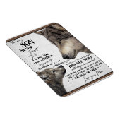 Magnet Flexible À Mon Fils Don, Maman Et Fils, Lettre D'Amour À So (Côté Droit)