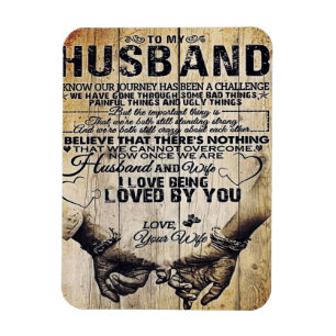 Magnet Flexible À mon mari   Cadeau Anniversaire Au Mari  