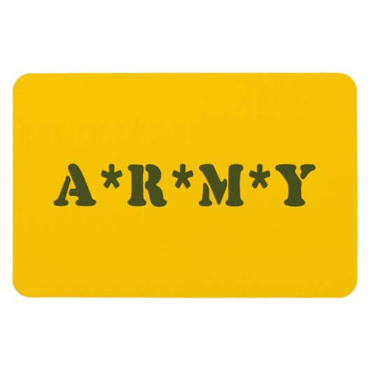 MAGNET FLEXIBLE A*R*M*Y (Horizontal)