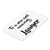 Magnet Flexible À une nouvelle et extraordinaire carte de diplôme  (Côté Gauche)