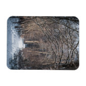 Magnet Flexible A Winters Day in Kluisbos Belgium (Horizontal)