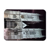 Magnet Flexible Abbaye de Westminster par nuit (Horizontal)