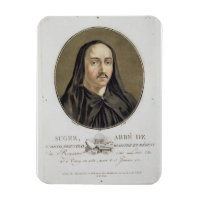 Abbe de Suger (1082-1151) de Portraits des gran