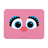 Magnet Flexible Abby Cadabby Big Face (Horizontal)