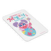 Magnet Flexible Abby Cadabby de Pâques (Côté Droit)