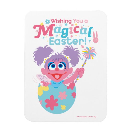 Magnet Flexible Abby de Pâques Cadabby (Vertical)