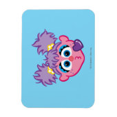 Magnet Flexible Abby Visage Envoyant un Bisou (Vertical)