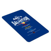 Magnet Flexible ABC du salut (Côté Droit)