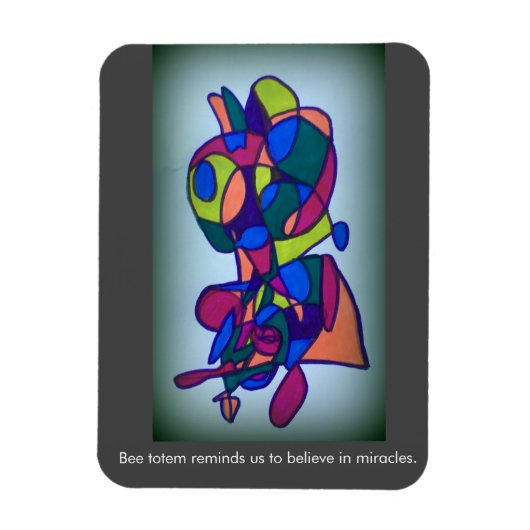 Magnet Flexible Abeille (Vertical)