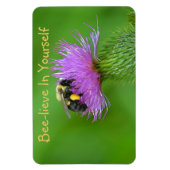 Magnet Flexible Abeille en toi-même (Vertical)