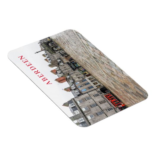 Magnet Flexible Aberdeen Bâtiments Castlegate vue aimant frigo (Côté Droit)
