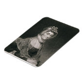 Magnet Flexible Abigail Adams, gravé par G.F. Storm (fl.c.1834) (Côté Gauche)