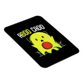 Magnet Flexible Aboocado Avocado Halloween (Côté Droit)