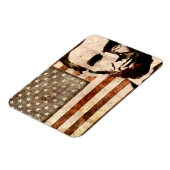 Magnet Flexible Abraham Lincoln (Côté Gauche)