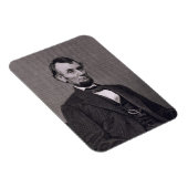 Magnet Flexible Abraham Lincoln, engraved from a photograph by Wil (Côté Droit)