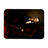 Magnet Flexible Abraham Lincoln Portrait officiel (Horizontal)