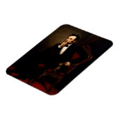 Magnet Flexible Abraham Lincoln Portrait officiel (Côté Gauche)