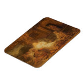 Magnet Flexible Abraham Receives the Three Angels, 1646 (oil on pa (Côté Gauche)