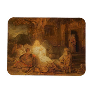 Magnet Flexible Abraham reçoit les trois anges, 1646 (huile sur l