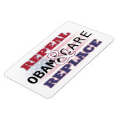 Magnet Flexible Abroger et remplacer l'aimant Obamacare (Côté Gauche)