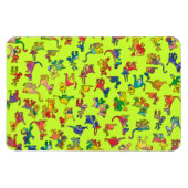 Magnet Flexible Abstract Animals Pattern Tiles (Horizontal)