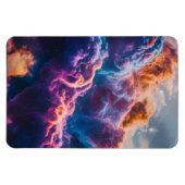 Magnet Flexible Abstract Space Nebula Art - Colorful Cosmic (Horizontal)