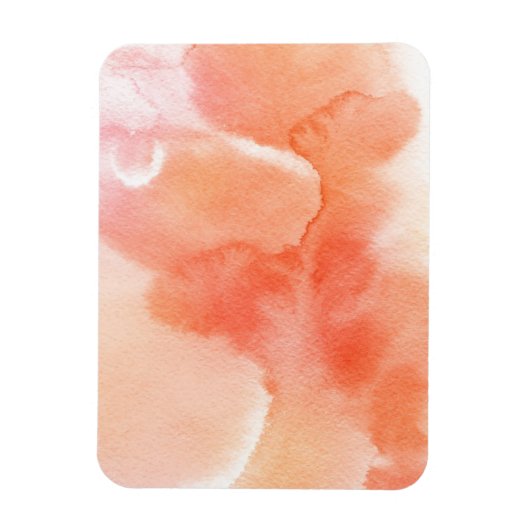 Magnet Flexible Abstrait aquarelle peint à la main arrière - plan (Vertical)