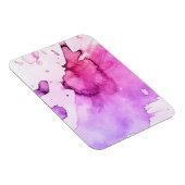 Magnet Flexible Abstrait aquarelle peinte à la main arrière - plan (Côté Droit)