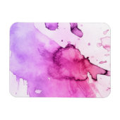 Magnet Flexible Abstrait aquarelle peinte à la main arrière - plan (Horizontal)