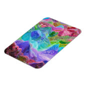 Magnet Flexible Abstrait de Crystal Mountain (Côté Gauche)