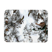 Magnet Flexible Abstrait de neige (Horizontal)