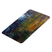 Magnet Flexible Abstrait, Mer de nuit. (Côté Gauche)