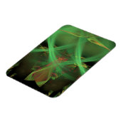 Magnet Flexible Abstrait vert torride (Côté Gauche)
