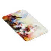 Magnet Flexible Abstraite aquarelle grunge texture avec peinture (Côté Droit)