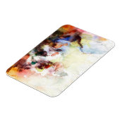 Magnet Flexible Abstraite aquarelle grunge texture avec peinture (Côté Gauche)