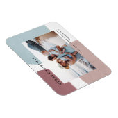 Magnet Flexible Abstraite photo de vacances peinte en couleur (Côté Droit)