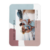 Magnet Flexible Abstraite photo de vacances peinte en couleur (Vertical)