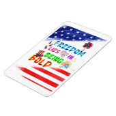Magnet Flexible Accessoires de liberté réside dans l'audace (Côté Gauche)