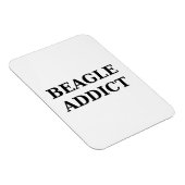 Magnet Flexible accro beagle (Côté Droit)