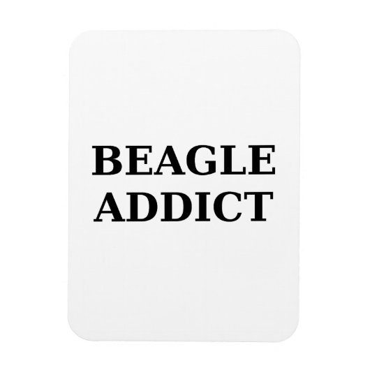Magnet Flexible accro beagle (Vertical)