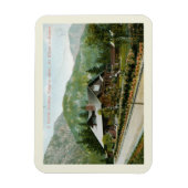Magnet Flexible Accueil à Altadena, Mt. Wilson CA 1910 Style Vinta (Vertical)