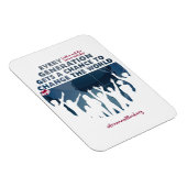 Magnet Flexible Achat d'un aimant pour l'anniversaire de la AWF Bo (Côté Droit)