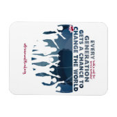 Magnet Flexible Achat d'un aimant pour l'anniversaire de la AWF Bo (Horizontal)