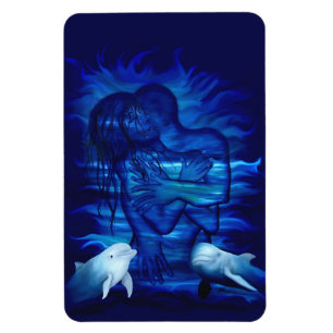 Magnet Flexible Acte de passion - paire avec paire dauphin