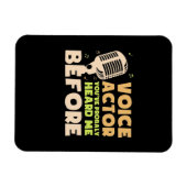 Magnet Flexible Acteur vocal (Horizontal)